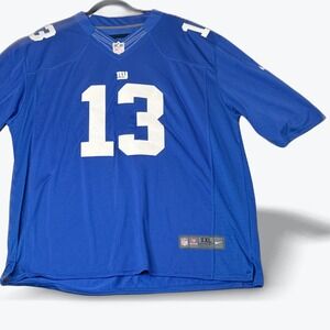 Nike‎ ON FIELD Authentic NFL Jersey New York Giants Odell Beckham Jr 13 XXL